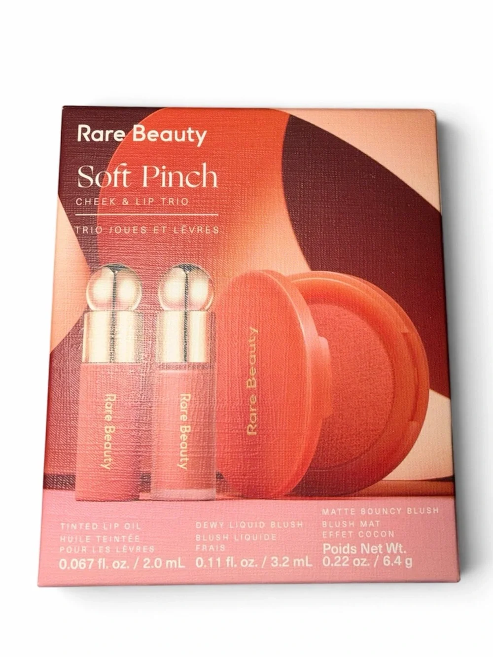 Rare Beauty Soft Pinch Cheek & Lip Trio - Shade Worth